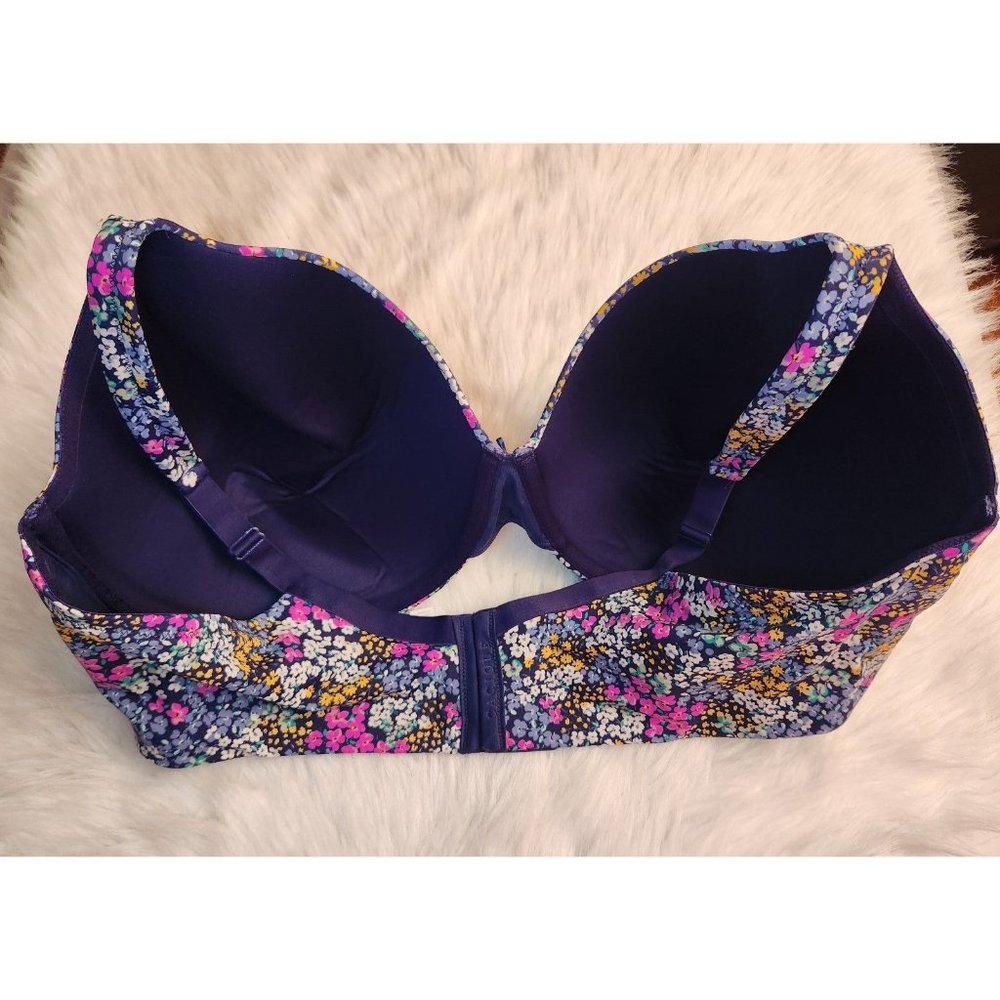 Cacique Floral Ladies Bra Size 50G - Picture 2 of 3
